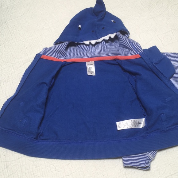 6m (4/$20) Shark Hoodie/Comfy Pants Set by Carter’s - Picture 7 of 11